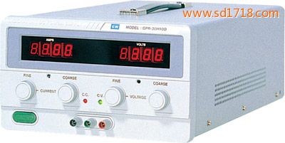數字式單組輸出直流電源供應器GPR-0830HD