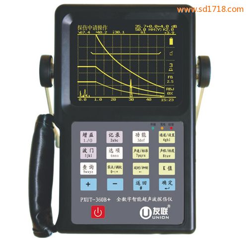 全數字智能超聲波探傷儀PXUT-360B+