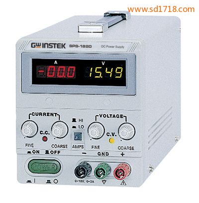 數字式/可調交換式/直流電源供應器SPS-1820